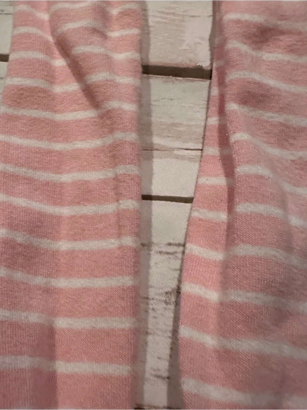 Hanna Andersson pink striped tights 100/110 vguc